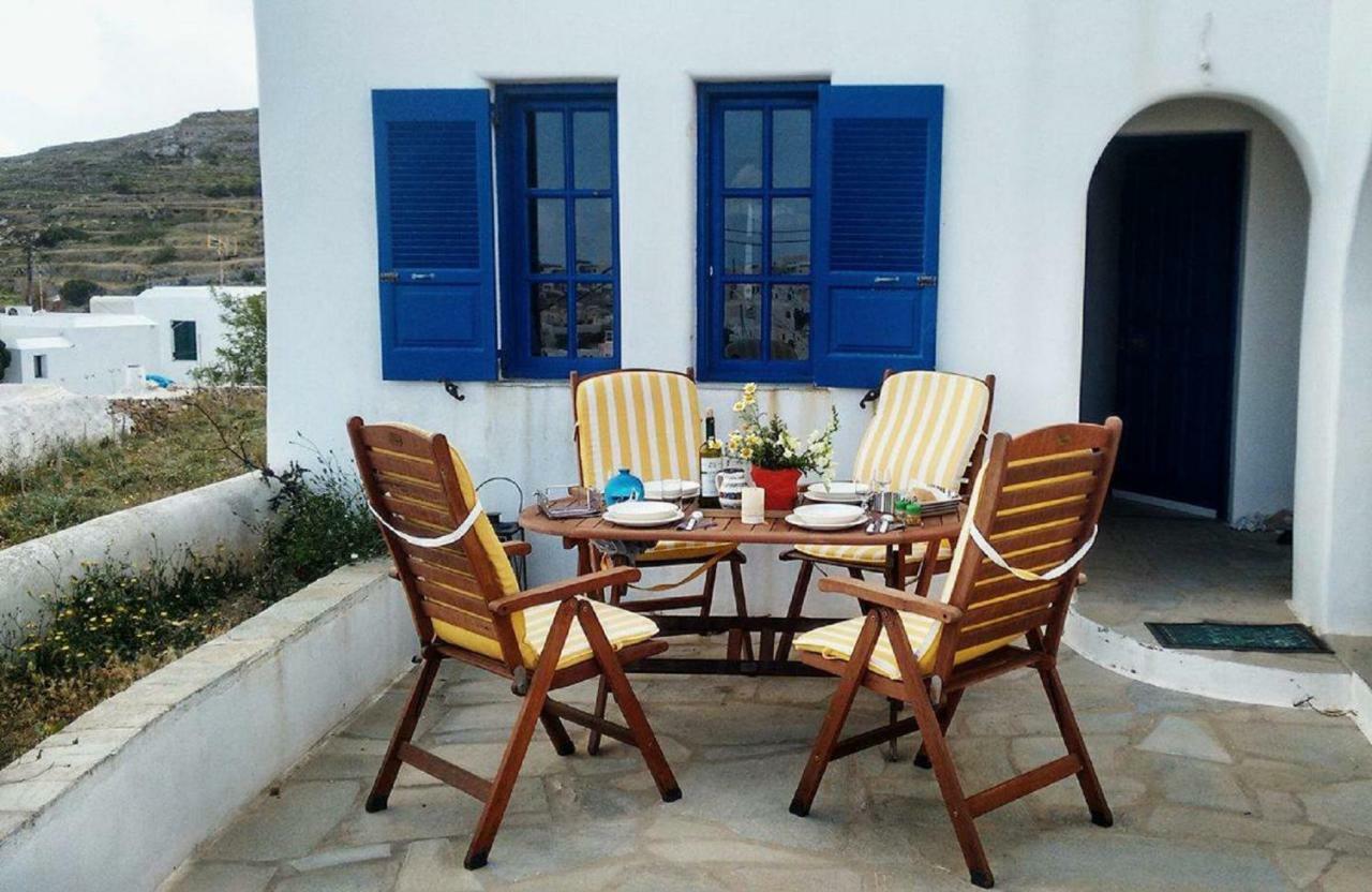 Villa Superb view House-Sikinos Island-Chorio Exterior foto